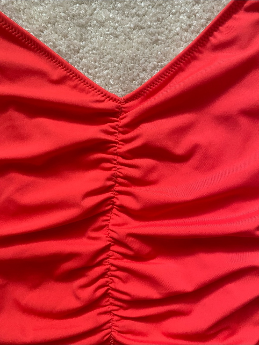 Pacsun red NWT one piece swimsuit size medium - Picture 2 of 7
